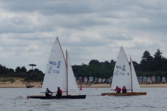 WSC Dutch boats by beach huts