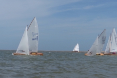 WSC sails catch light in background