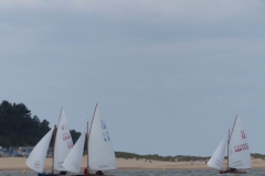 WSC three goose winging near huts